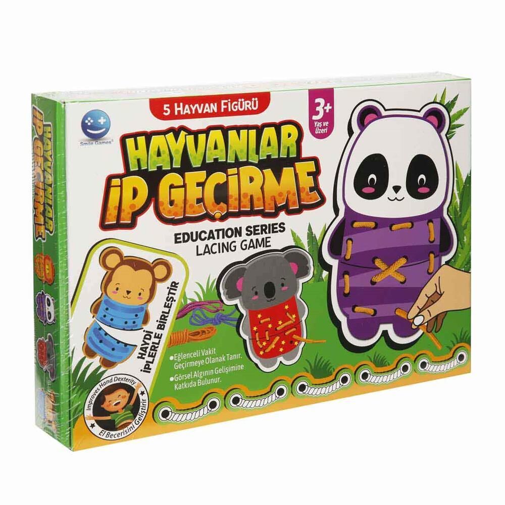 OYUN HAYVANLAR İP GEÇİRME 5FGR