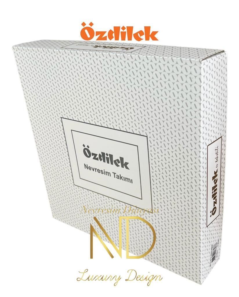 Özdilek Çift Kişilik Ranforce Nevresim Takımı Rosebud Sarı
