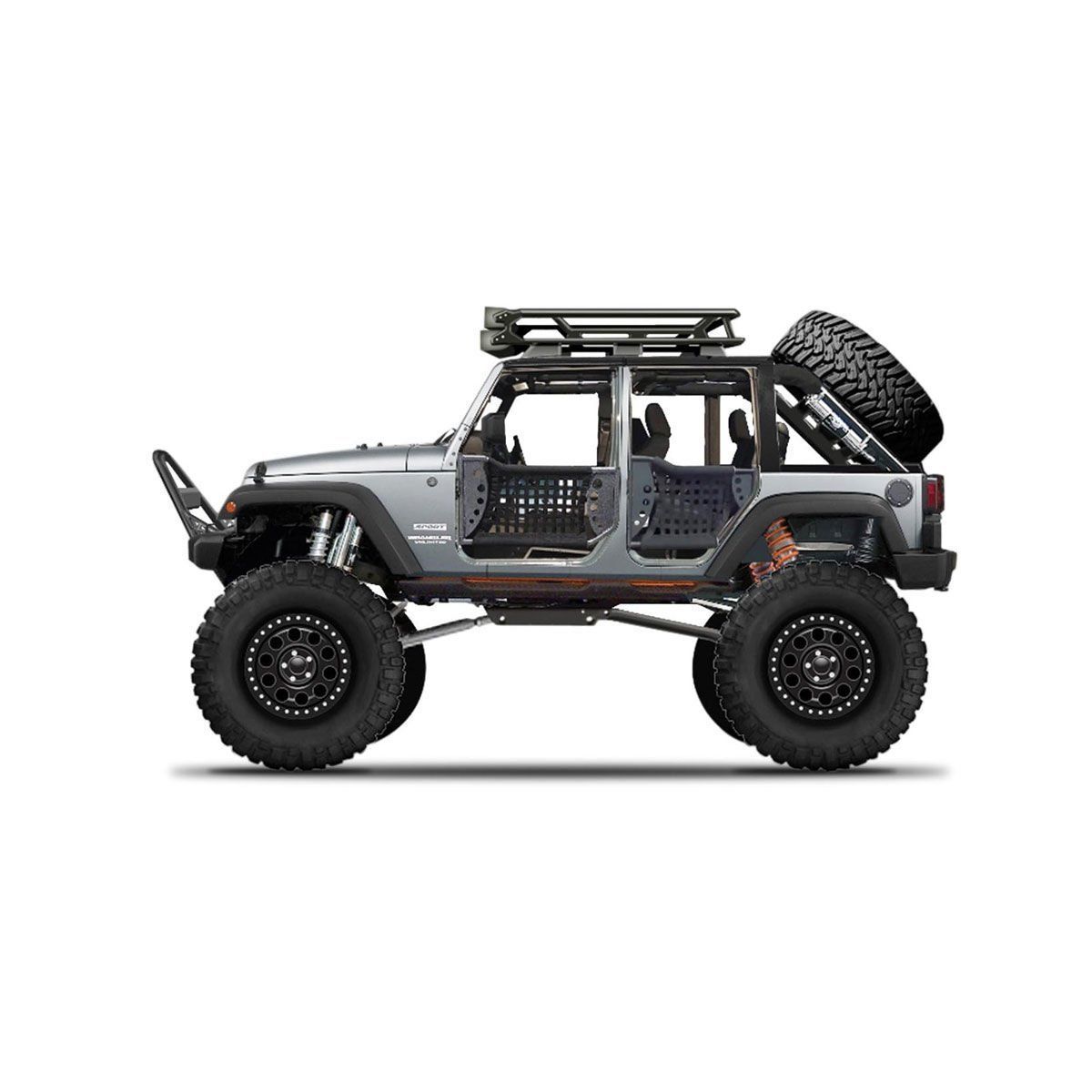 MAY 32523 215 Jeep Wrangler Unlimited 1:24 Model Araba