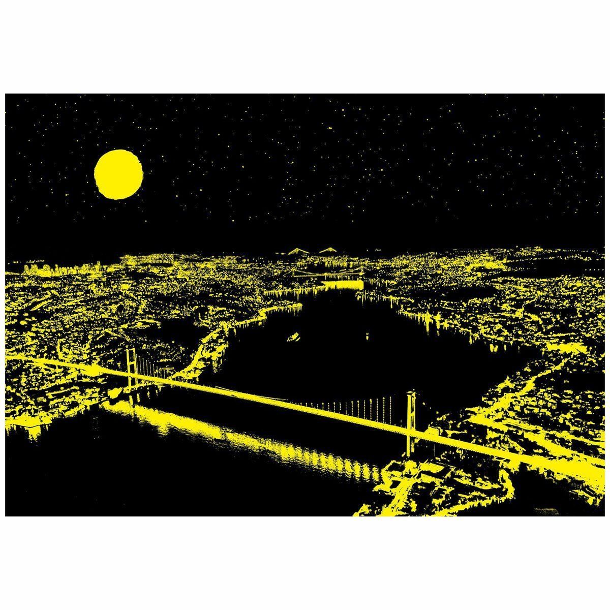 5239 Üç Köprü 1000 Parça Neon