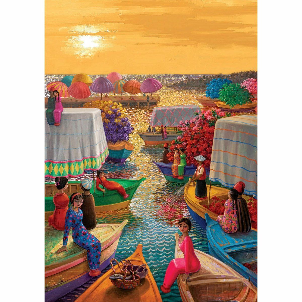 5238 Çiçek Limanı 1000 Parça - Art Puzzle