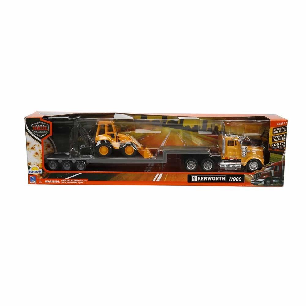 1:43 Long Haul Kenworth Taşıyıcı Tır ve Dozer