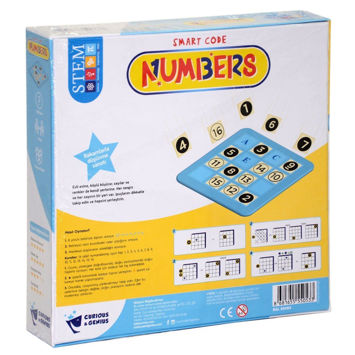 ZMK-1739 Numbers Akıllı Kod Sayılar