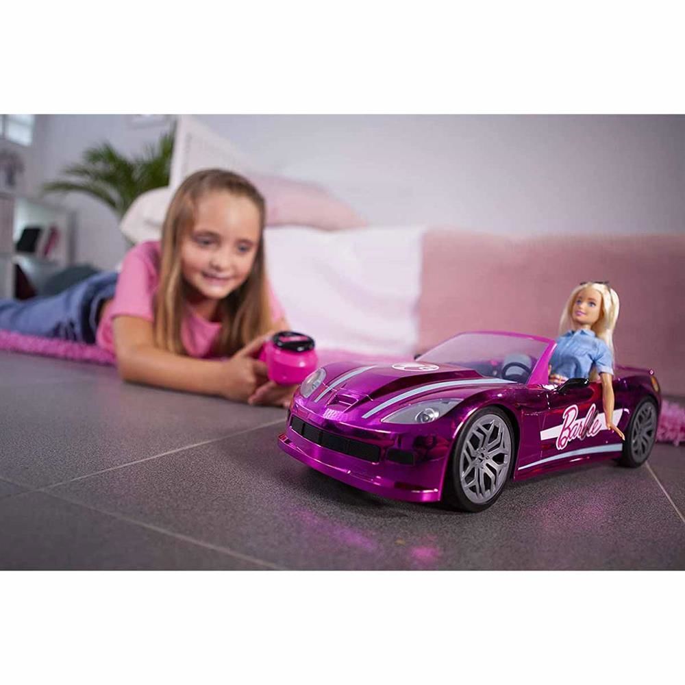 Barbie'nin Uzaktan Kumandalı Rüya Arabası 42 cm - 81528