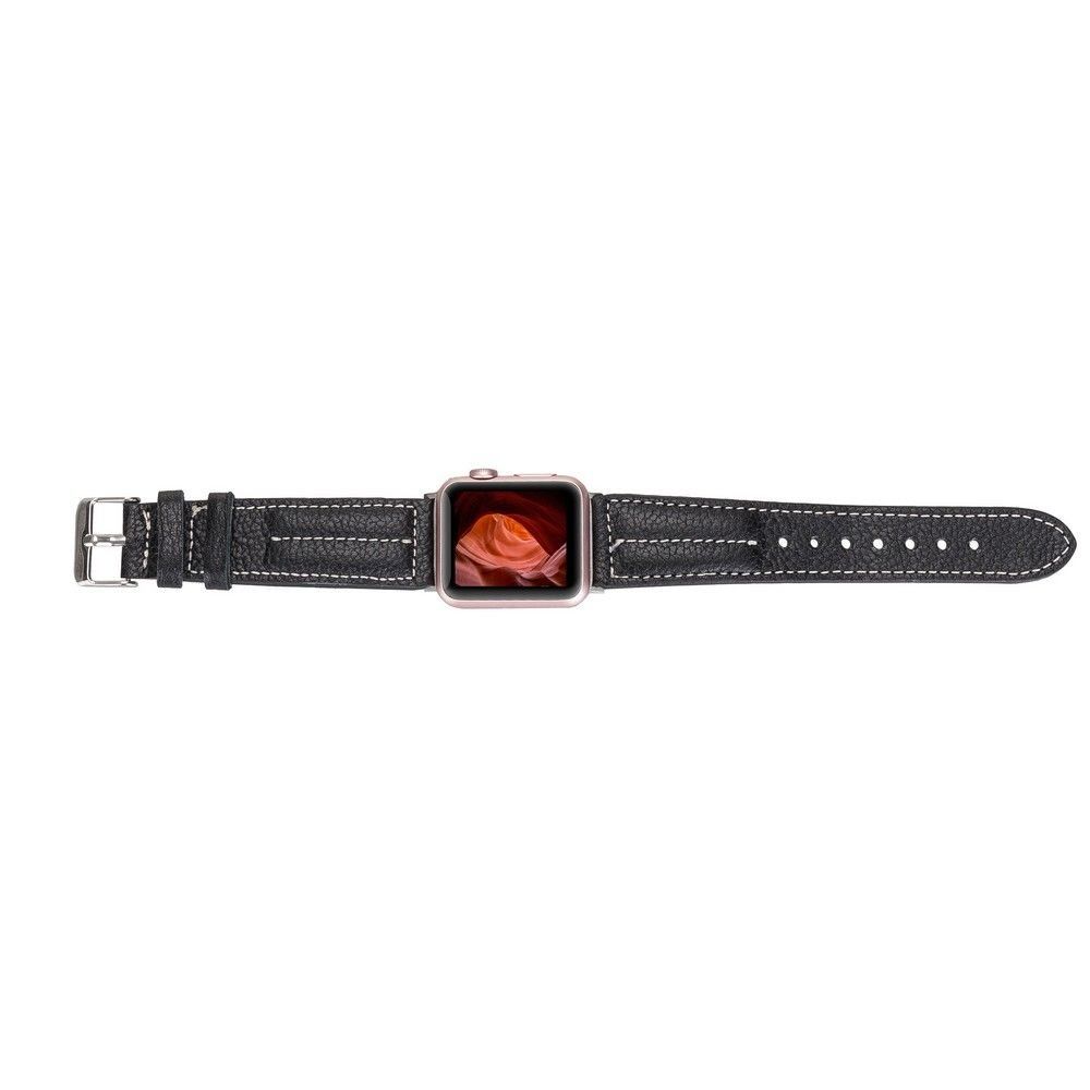 Apple Watch Uyumlu Deri Kordon 42-44-45mm NM3 AS5
