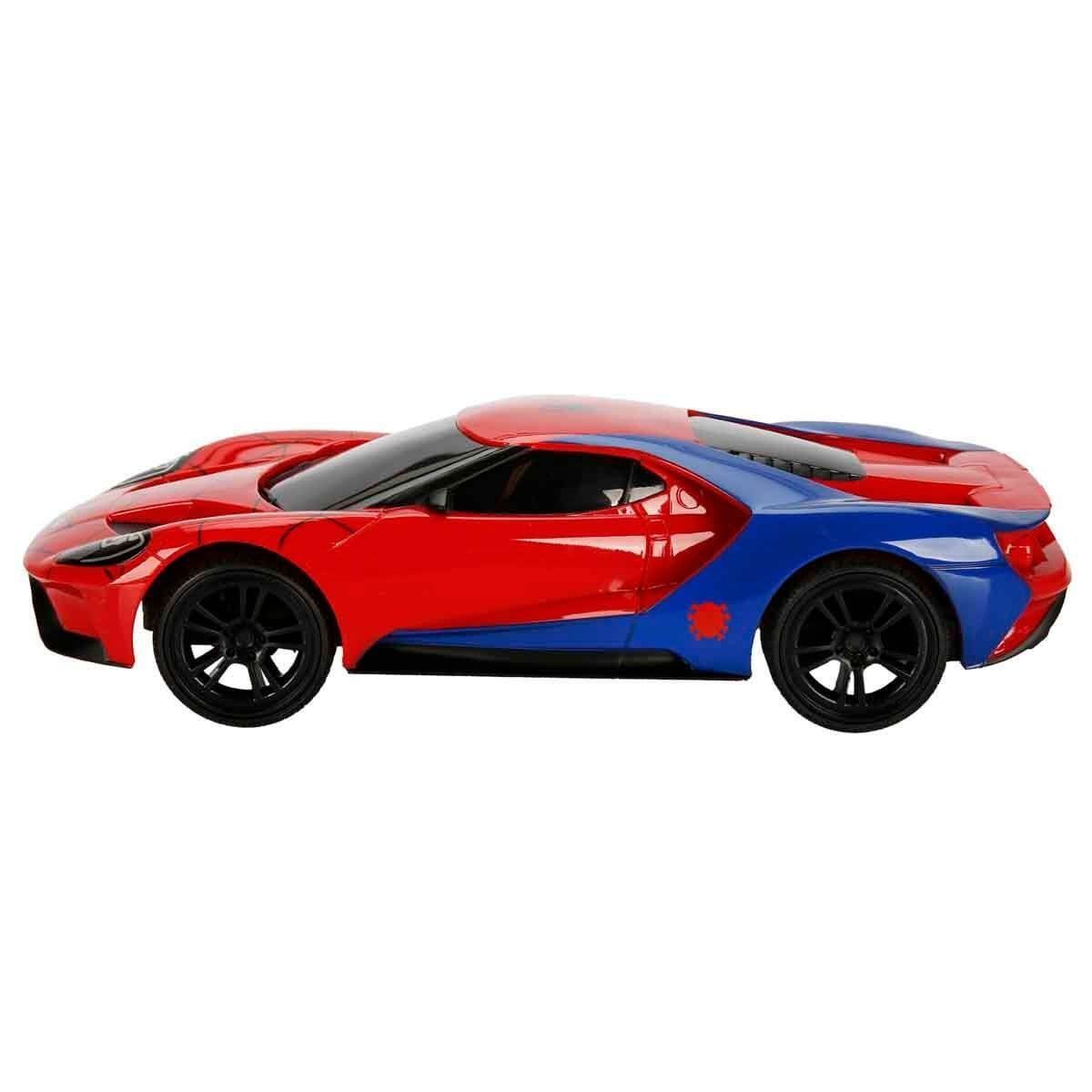 7038 1:16 Marvel Spiderman 2017 Ford GT USB Şarjlı Uzaktan Kumandalı Araba