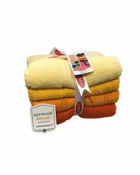 Hobby Rainbow 4´lü Havlu Seti Sarı