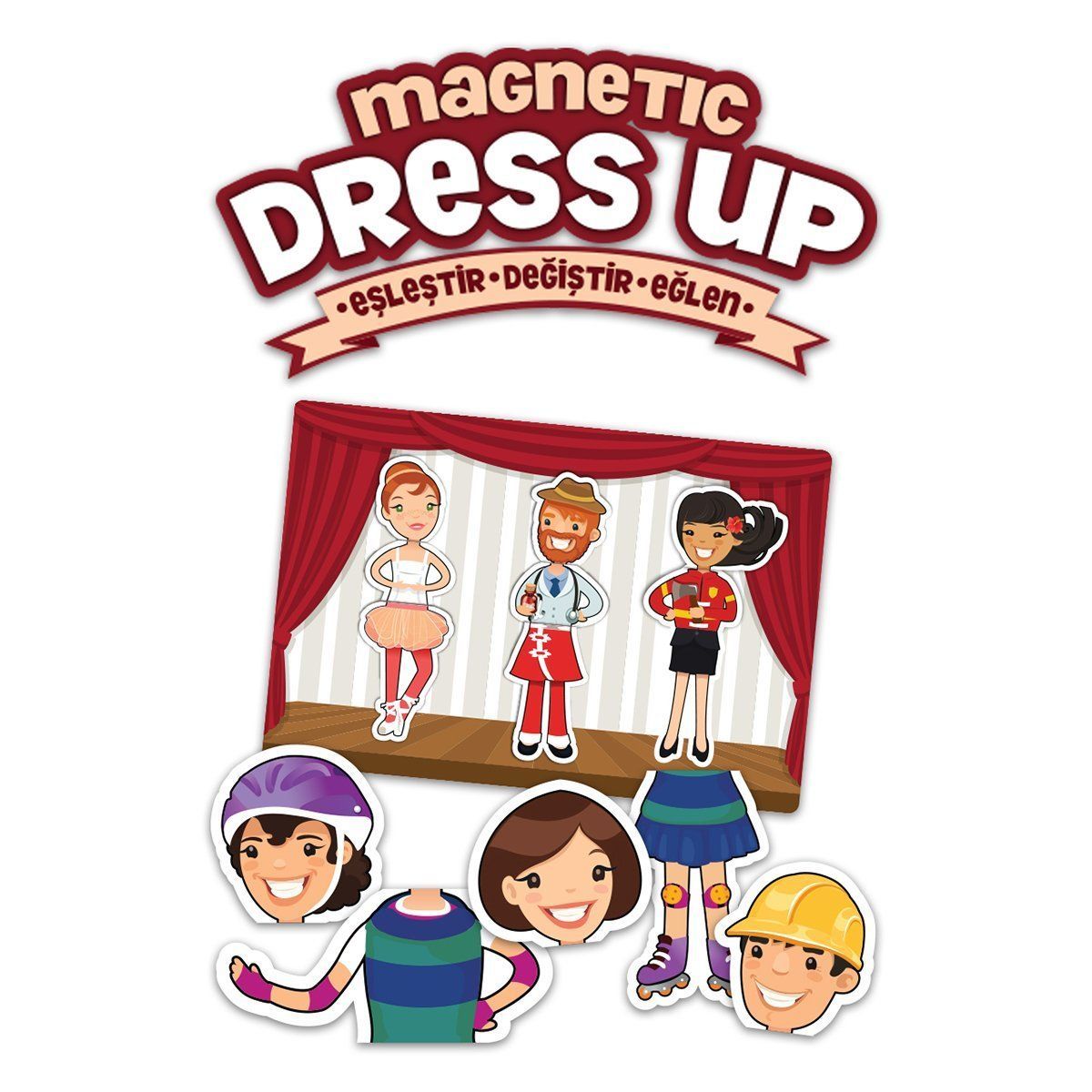 MD174 KS, Magnetic Dress Up - Eşleştira
