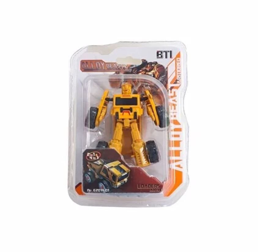 Hafriyat Kamyonuna Dönüşen Robot