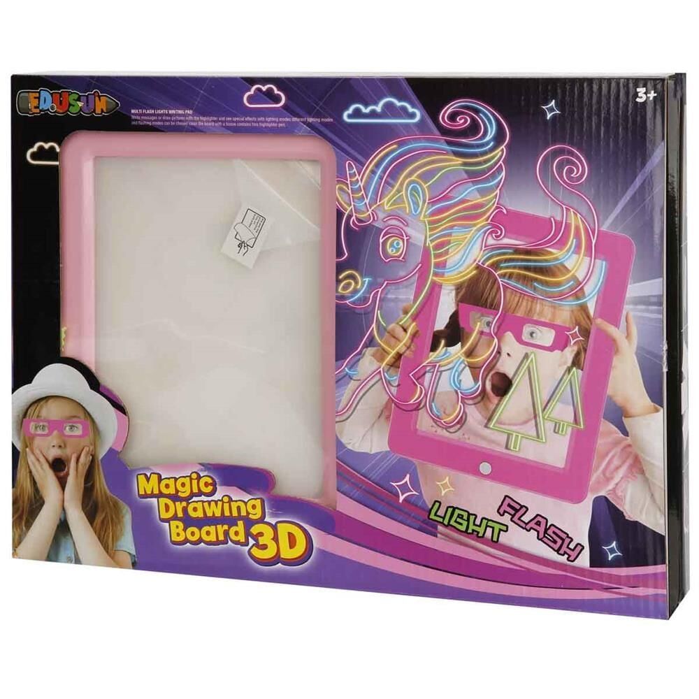 DOODLE 3D SİHİRLİ ÇİZİM TAHTASI PEMBE VEYA BEYAZ