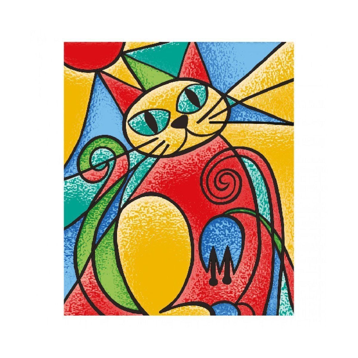5001 KumToys Cam Vitray - Glass Painting - 1 Adet Stokta Olan Gönderilir