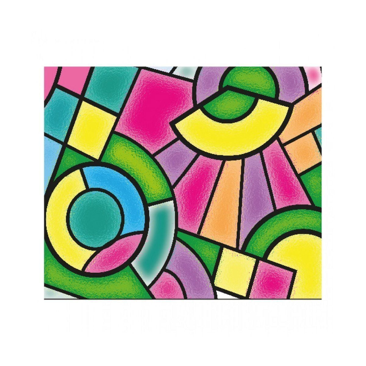 5001 KumToys Cam Vitray - Glass Painting - 1 Adet Stokta Olan Gönderilir