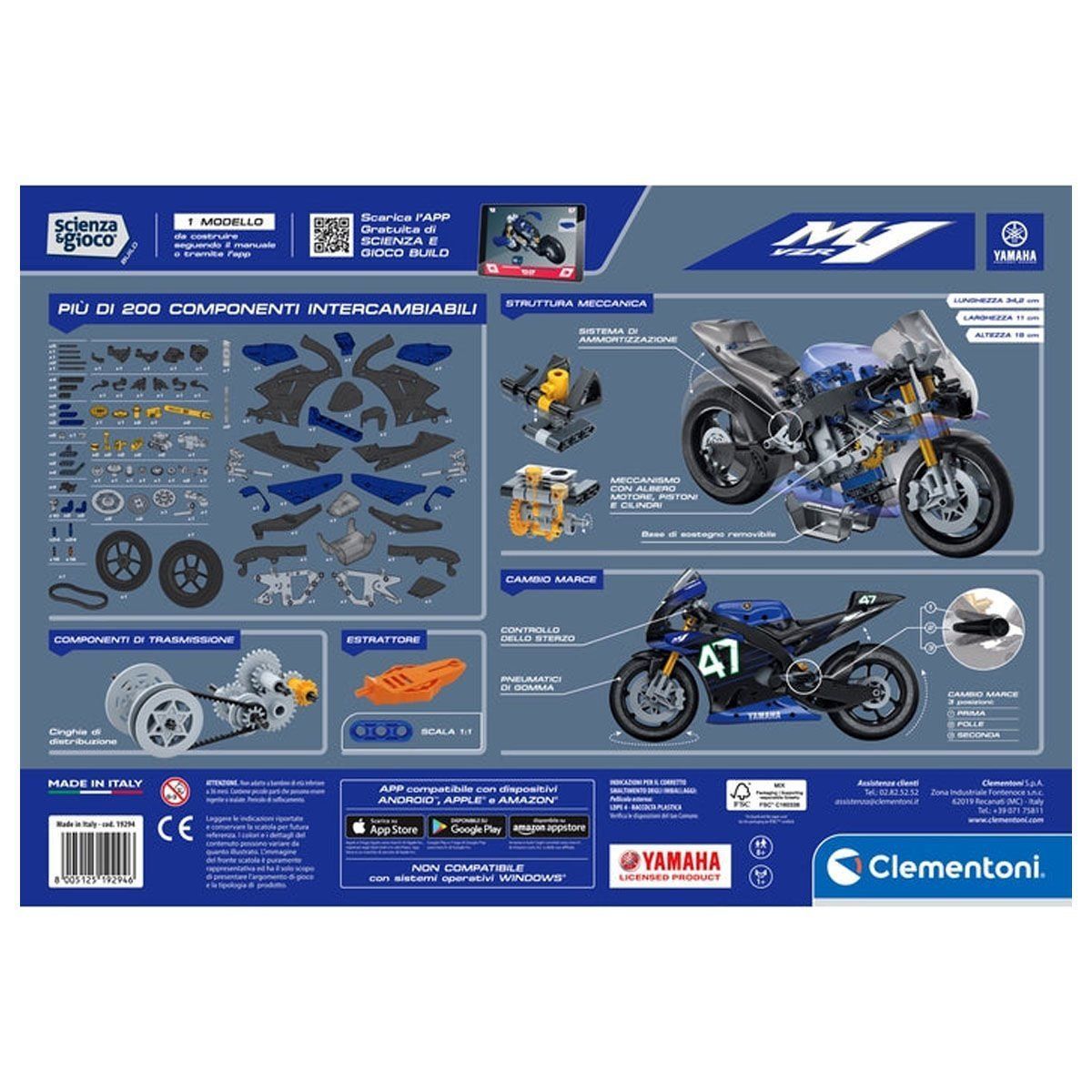 75084TR Mekanik Laboratuvarı - Yamaha M1 +8 yaş
