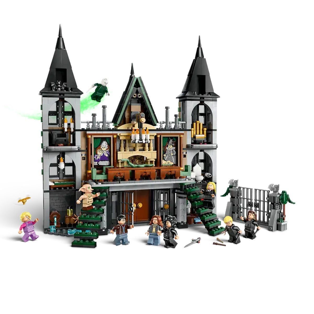 76453 Lego Harry Potter - Malfoy Malikanesi 1601 parça +10 yaş