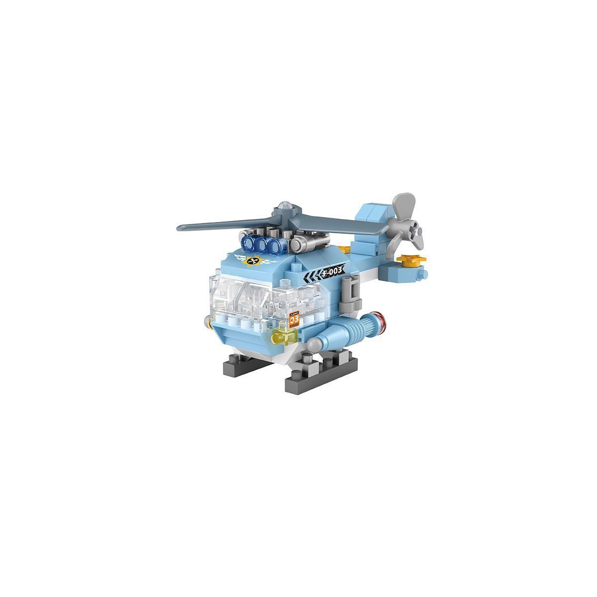 LZ8616 LOZ Helikopter Blok Seti Mini Poşet -Vagon life