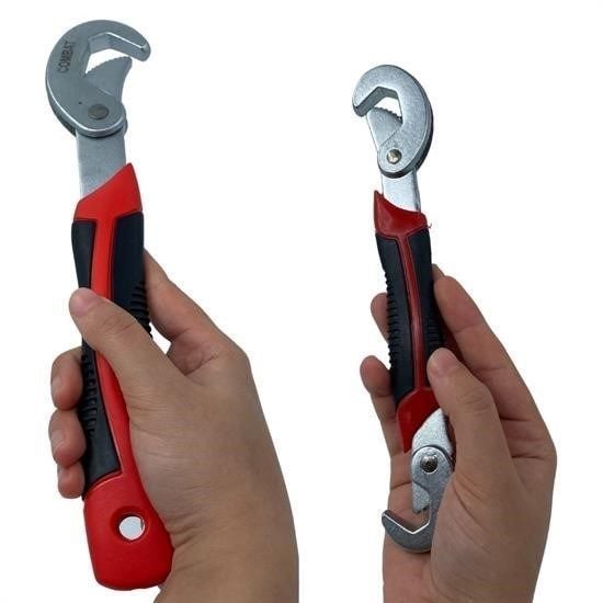 Çok Fonksiyonlu Ergonomik  Ayarlanabilir Büyük Küçük Akıllı Pense Anahtar 2li Set