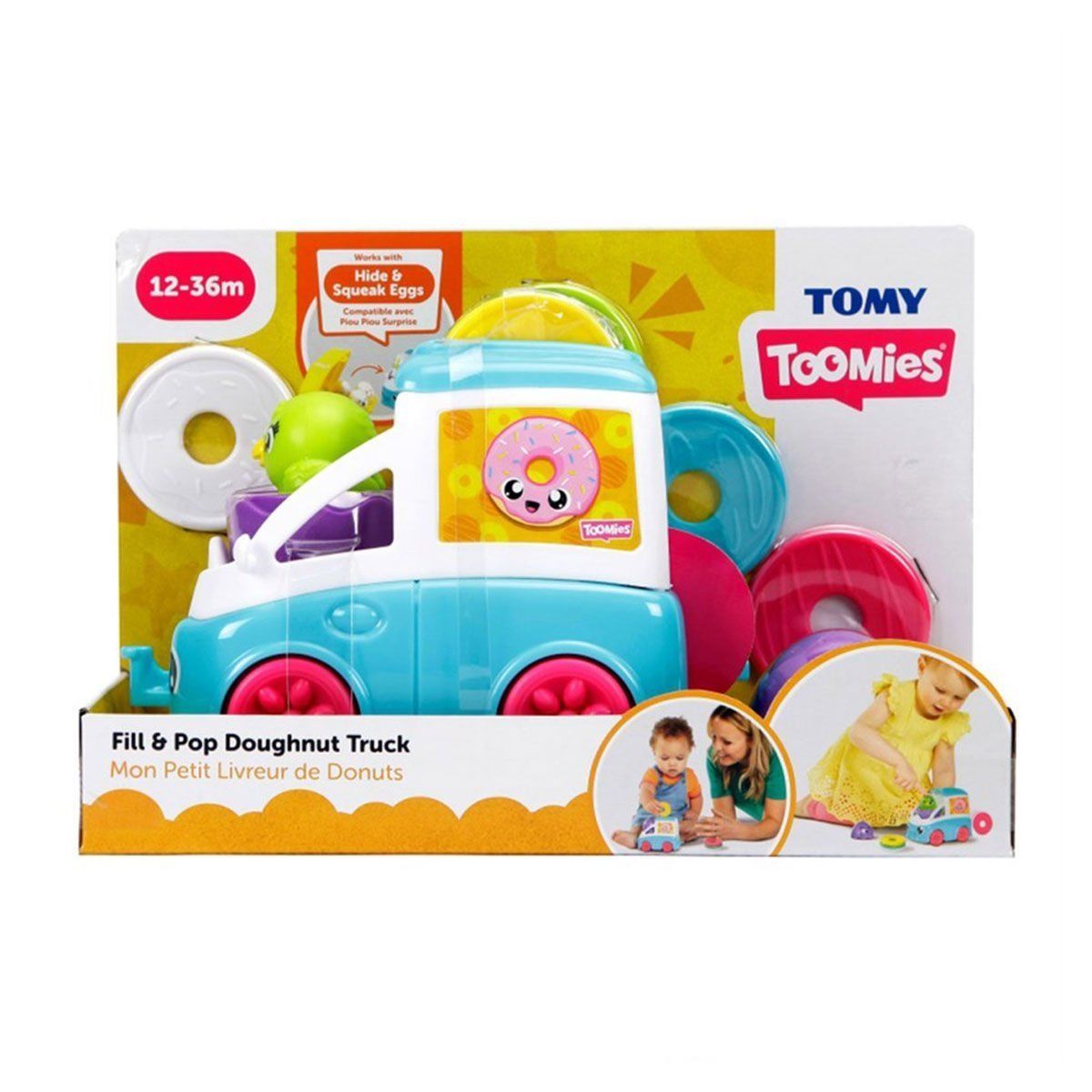 73095 Tomy, Yumurta Kamyonu, 12-36 ay