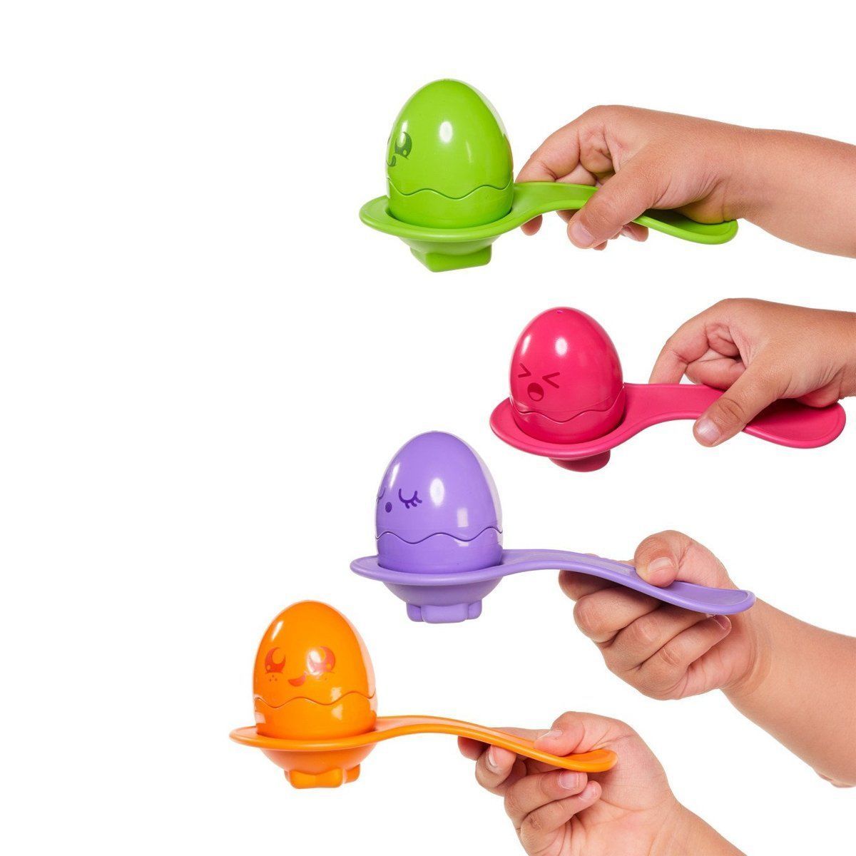 73082 Tomy, Saklambaçlı Yumurtalar Kaşık Seti, 6-36 ay