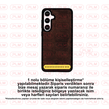 Samsung Galaxy S25 Ultra Uyumlu, Hakiki Deri, El Yapımı Arka Kapak, Kömür Siyah