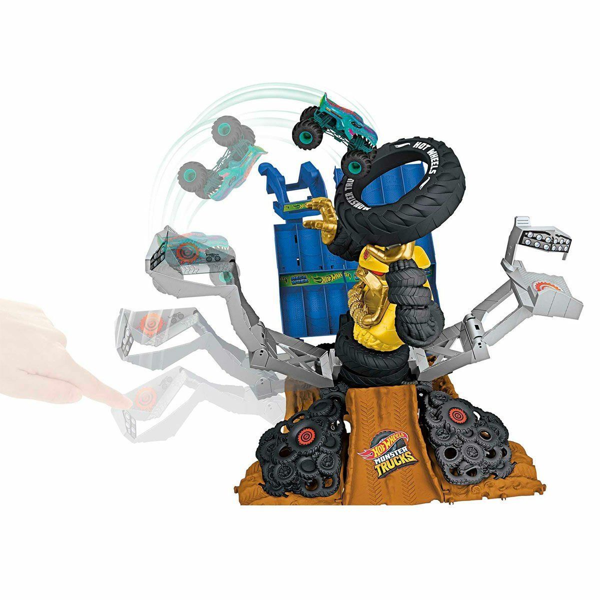 HPN71 Hot Wheels Monster Trucks Arenada Şampiyonluk Mücadelesi Oyun Seti