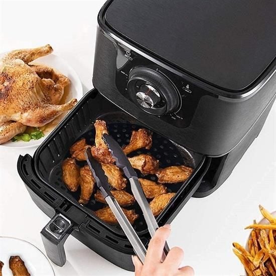 Ürün Gezegeni® Renkli Isıya Dayanıklı Yıkanılabilir Silikon Fırın Ve Airfryer Yuvarlak Pişirme Matı 20 Cm
