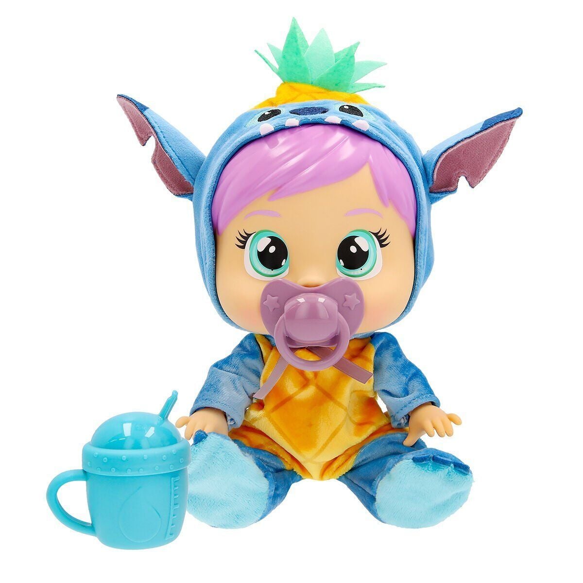 CYB70000 Cry Babies Love and Care Stitch Kostümlü Bebek