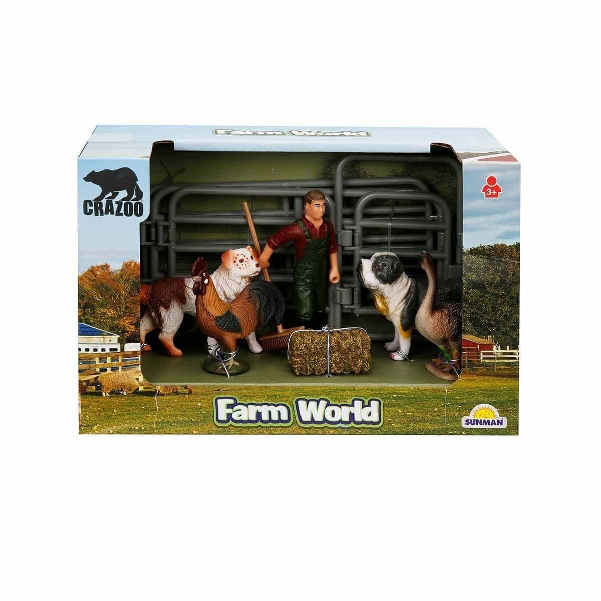 2689 Farm World Çiftlik Hayvanları Küçük Oyun Seti