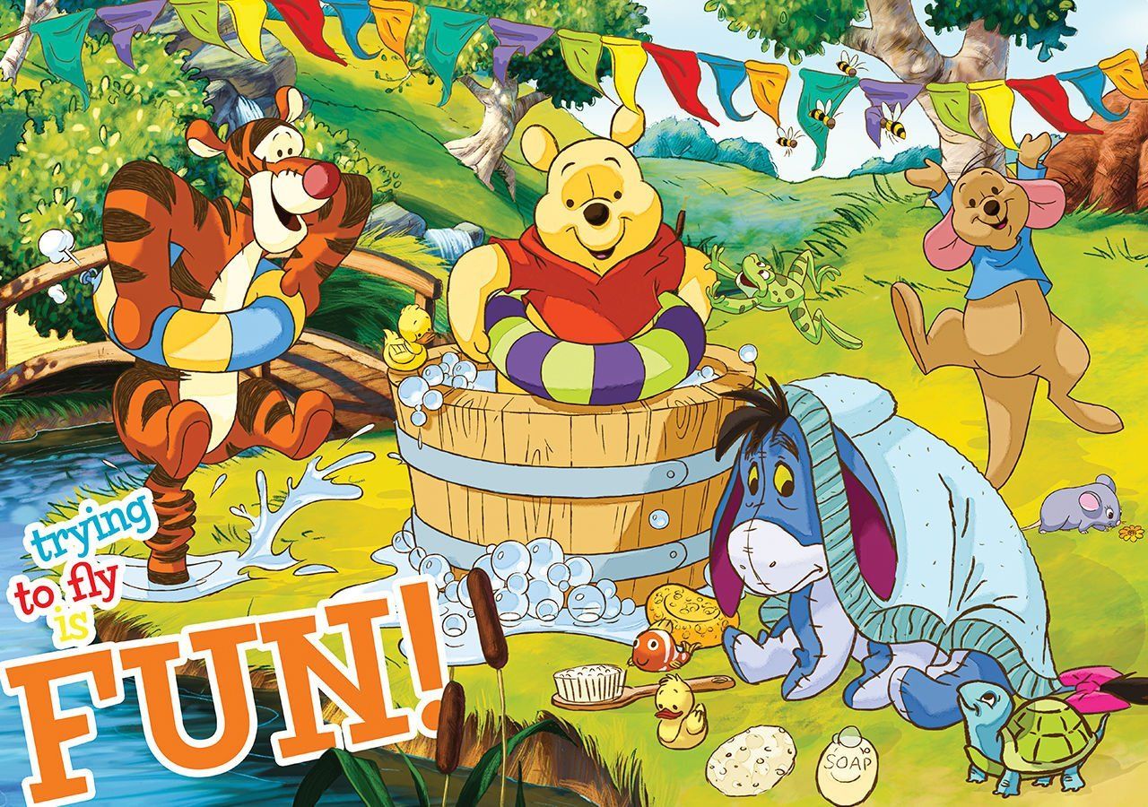 KS Puzzle 100 Parça Winnie The Pooh