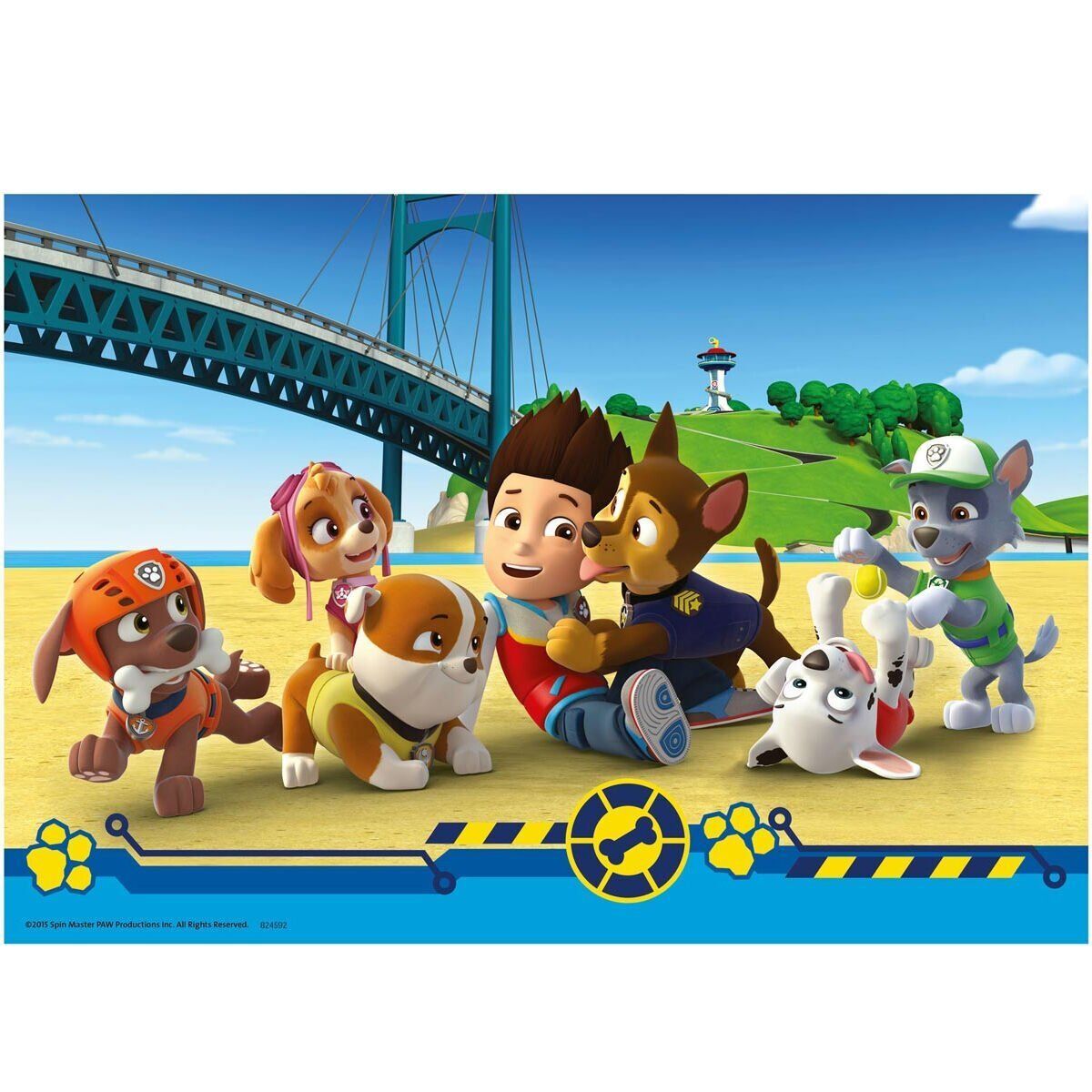 90853 Paw Patrol 2x24 parça Ravensburger Puzzle