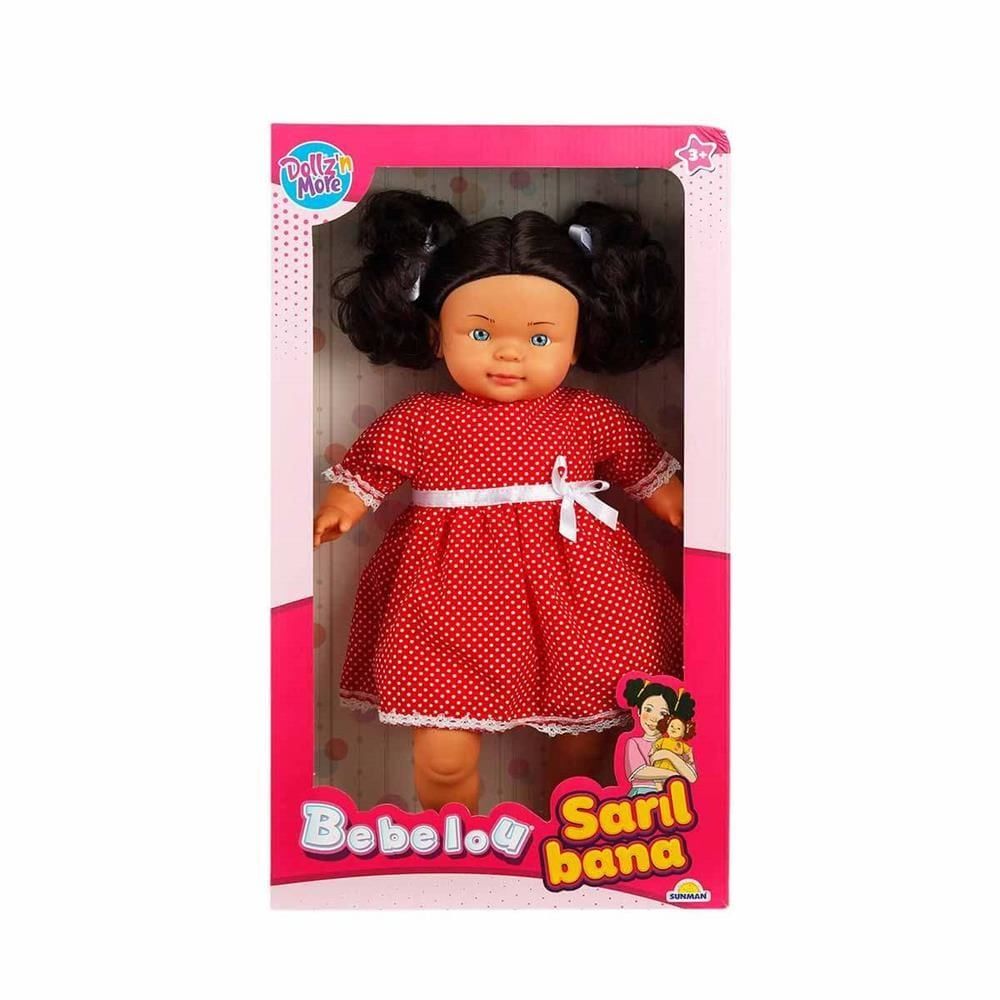 S01040052 BEBEK BEBELOU SARIL BANA 40CM.3A.-SUN - 1 adet stokta olan gönderilir