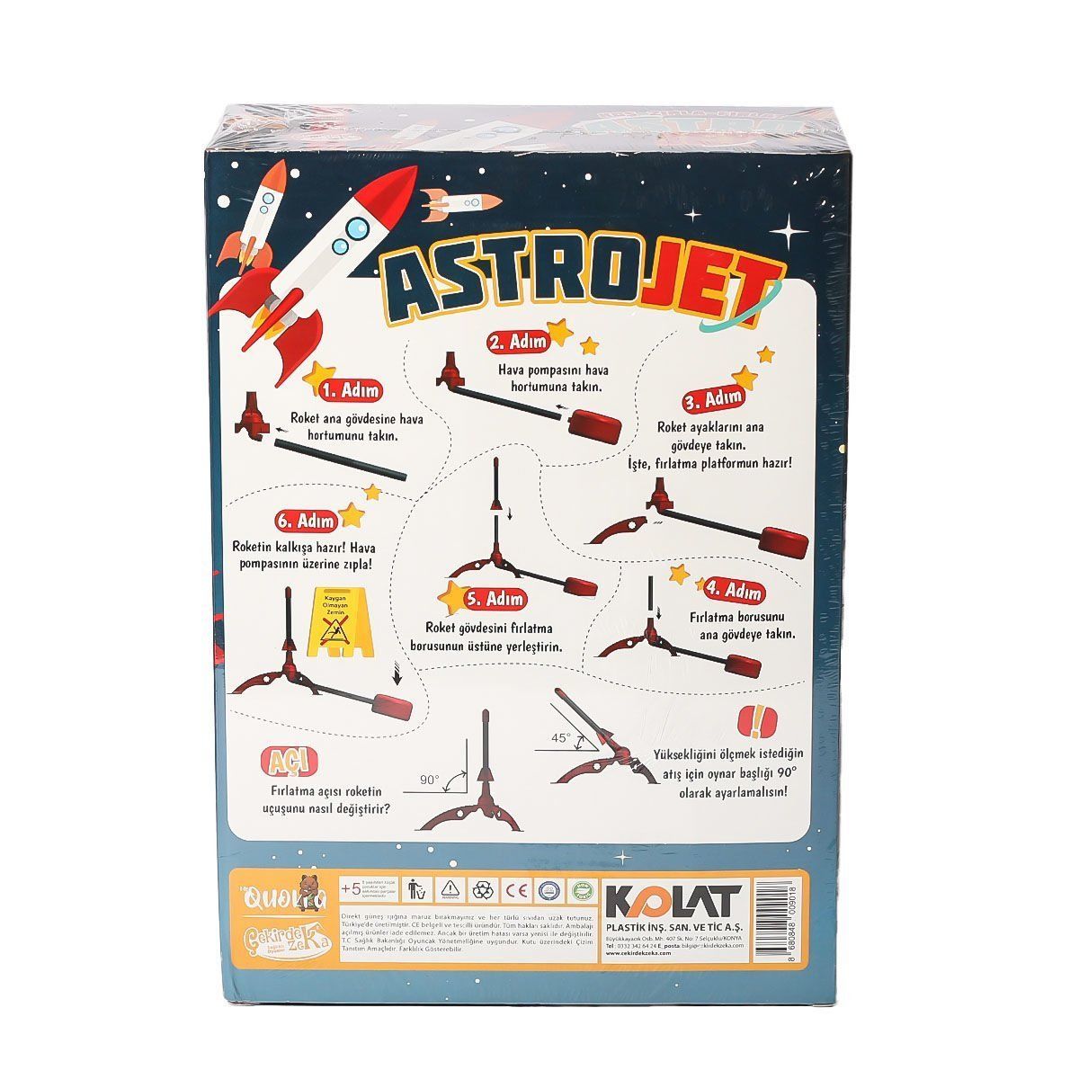 ZK122 Astro Jet Kutu Oyunu