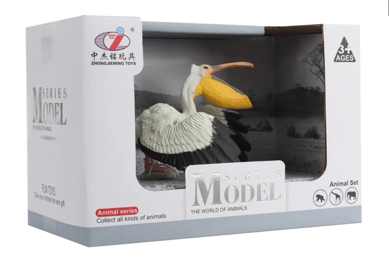 Kutulu Model Figür Hayvan Pelikan