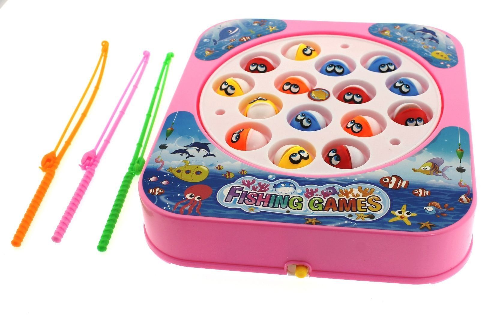Kare Balık Tutma Oyunu Pembe