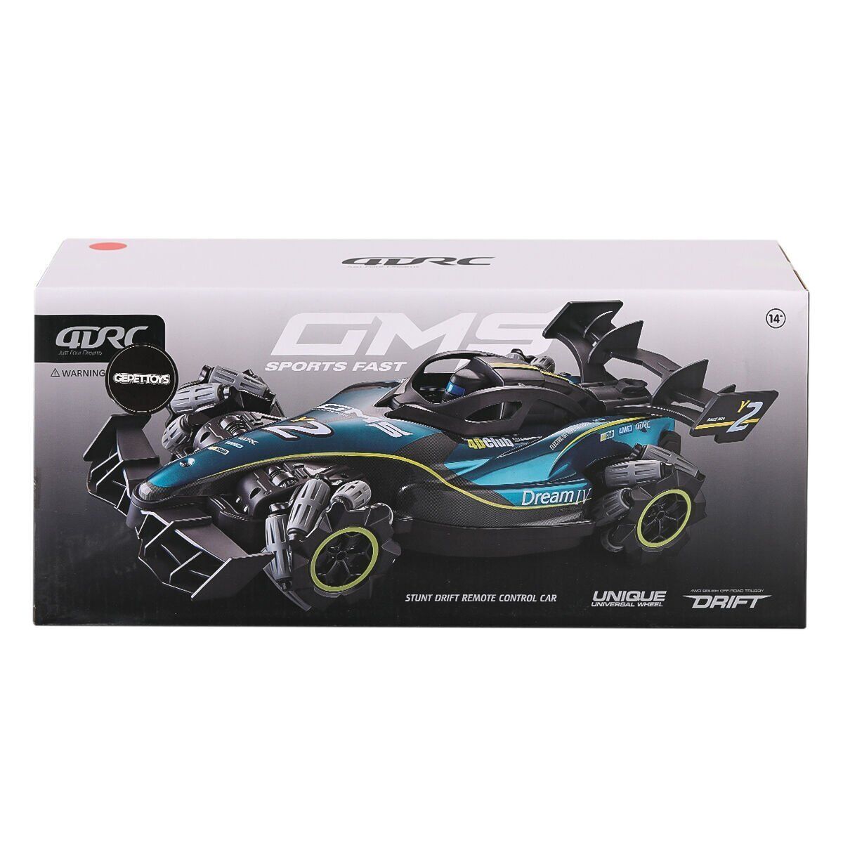 4D-Y Kumandalı 1:12 Drift Atan  Formula Arabası